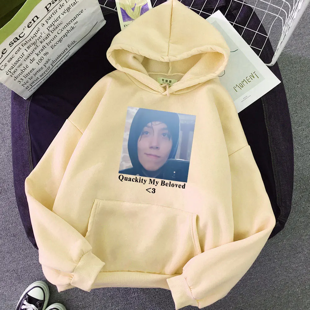 Quackity My Beloved Merch Hoodie Women Harajuku Style Hip-hop Hooded Sweatshirt women Fashion trend all-match hoodie Female tops
Quackity My Beloved Merch Hoodie Women Harajuku Style Hip-hop Hooded Sweatshirt women Fashion trend all-match hoodie Female tops