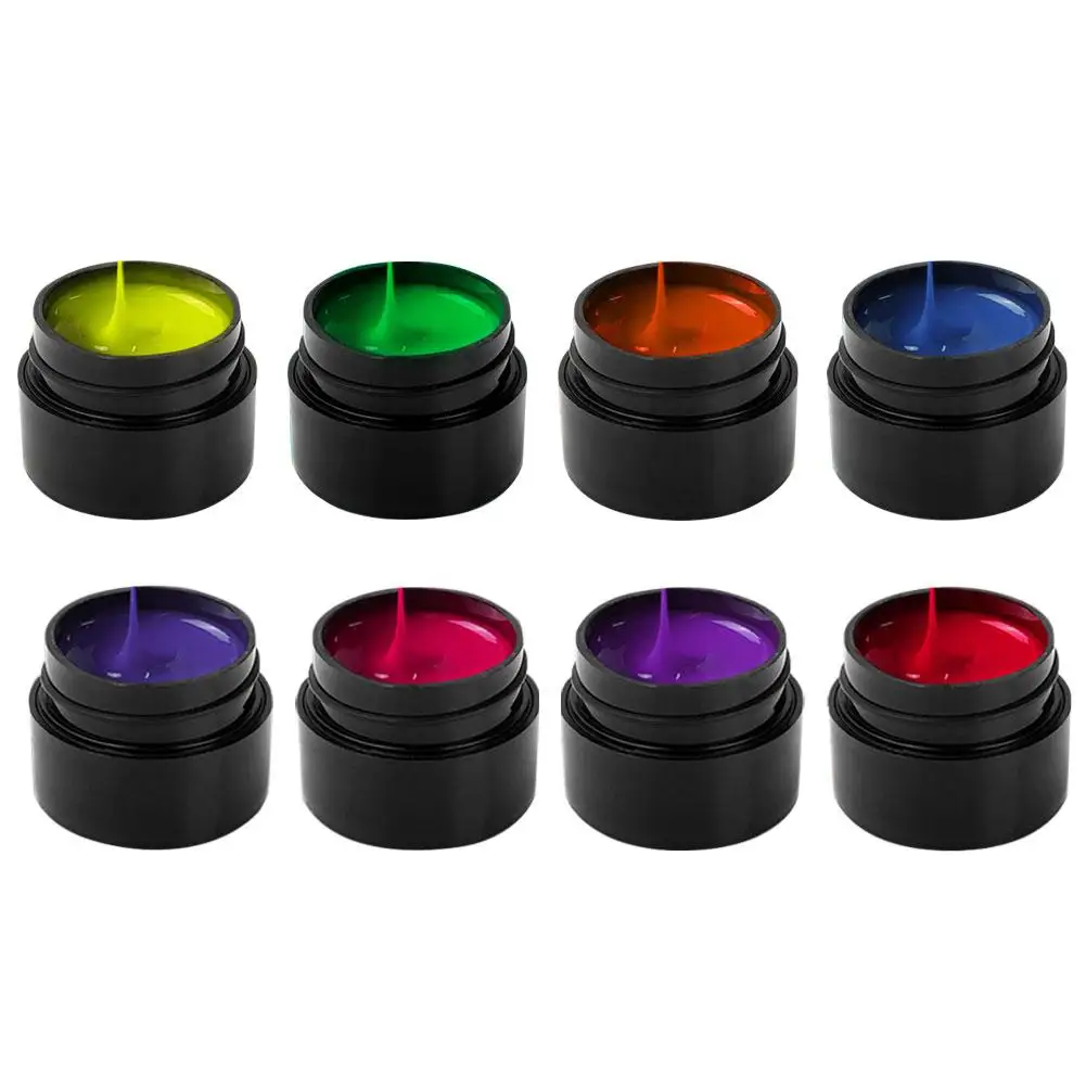 8 Colors Nail Drawing Gel Polish Varnish Painting Nail Art Line Varnish Thick Elastic Paint Gel Soak Off Spider Gel
8 Colors Nail Drawing Gel Polish Varnish Painting Nail Art Line Varnish Thick Elastic Paint Gel Soak Off Spider Gel