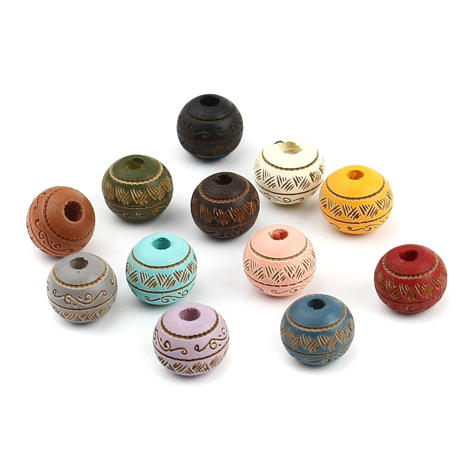 DoreenBeads 10mm Schima Superba Wood Spacer Beads Round Multicolor Stripe Loose Beads DIY Making Bracelets Jewelry Gifts,20PCs
DoreenBeads 10mm Schima Superba Wood Spacer Beads Round Multicolor Stripe Loose Beads DIY Making Bracelets Jewelry Gifts,20PCs