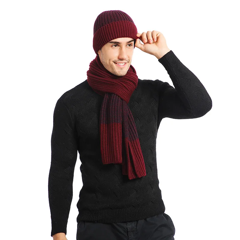 New 3 Pieces/set Winter Warm Hat Scarf and Gloves Set Women Men Winter Ski Beanie Hat Unisex Patchwork Ring Scarf Winter Gloves
New 3 Pieces/set Winter Warm Hat Scarf and Gloves Set Women Men Winter Ski Beanie Hat Unisex Patchwork Ring Scarf Winter Gloves