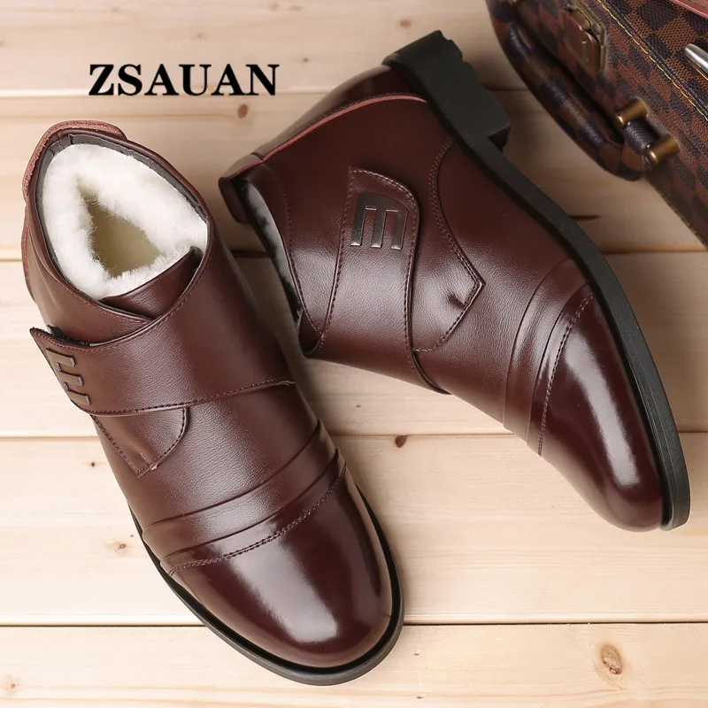 ZSAUAN Winter Warm Short Men Boots Plush Lining Formal Men Boots Business Basic Shoes Daily
ZSAUAN Winter Warm Short Men Boots Plush Lining Formal Men Boots Business Basic Shoes Daily