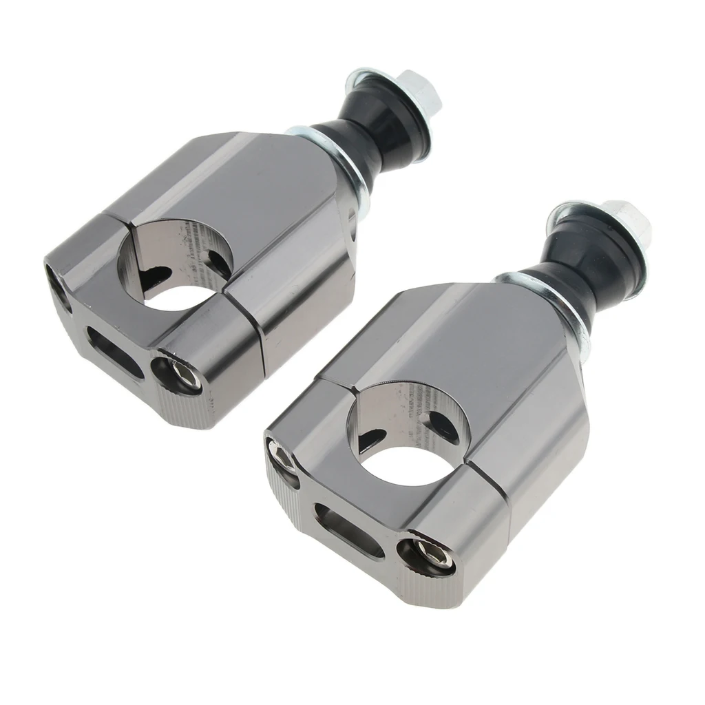 2pcs 1 1/8" 28mm CNC Motorcycle Handlebar Mount Riser Clamp Aluminium Precision CNC Machined Left Right HandleBar
2pcs 1 1/8" 28mm CNC Motorcycle Handlebar Mount Riser Clamp Aluminium Precision CNC Machined Left Right HandleBar