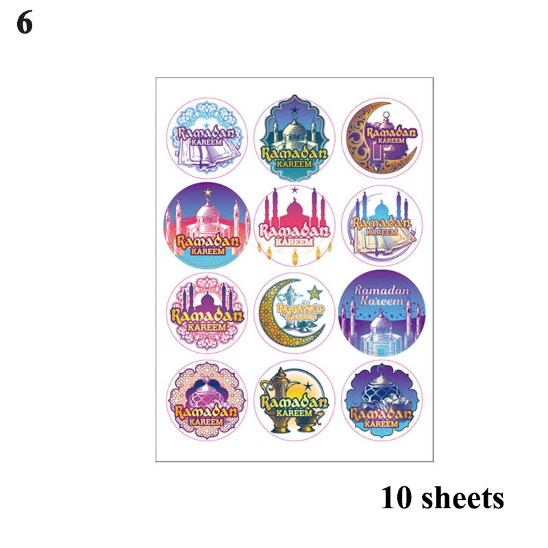120pcs Ramadan EID Mubarak Decorations Paper Sticker Gift Lable Seal Sticker Islamic Muslim Eid al-fitr Decoration Supplies
120pcs Ramadan EID Mubarak Decorations Paper Sticker Gift Lable Seal Sticker Islamic Muslim Eid al-fitr Decoration Supplies