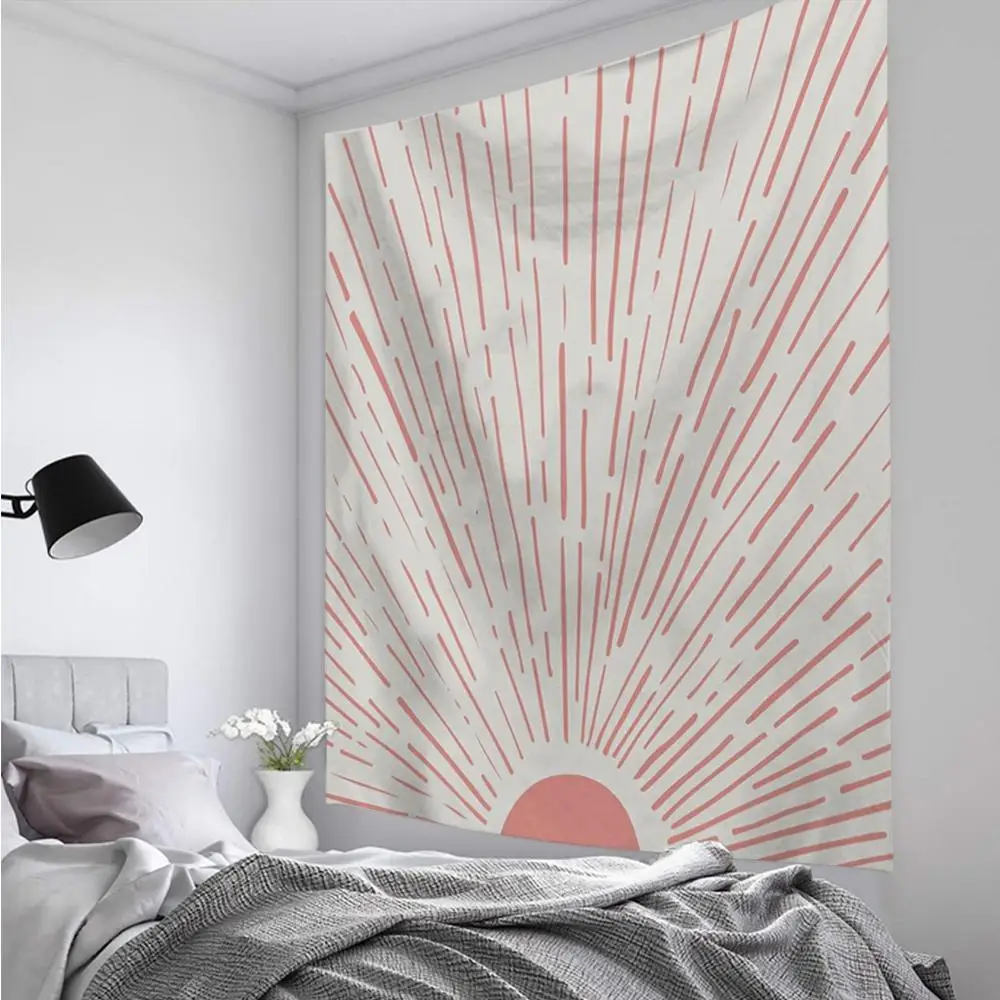 Creative Geometry Abstract Cartoon Art Tapestry Living Room Bedroom Decorative Wall Hanging Stylish Home Blanket Accessories 
Creative Geometry Abstract Cartoon Art Tapestry Living Room Bedroom Decorative Wall Hanging Stylish Home Blanket Accessories