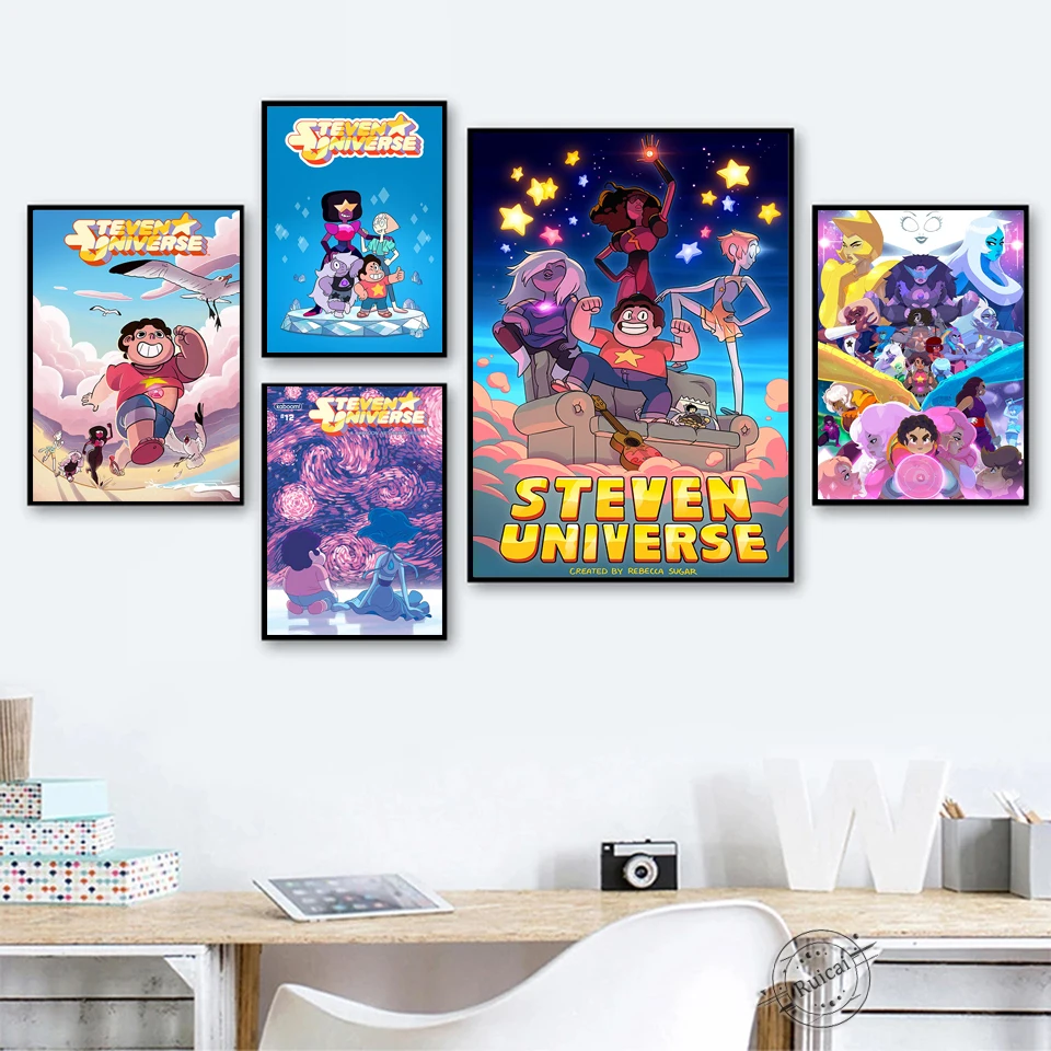 Steven Universe Poster Classic Anime Cartoon Movie Wall Art Picture Canvas Painting Home Decor
Steven Universe Poster Classic Anime Cartoon Movie Wall Art Picture Canvas Painting Home Decor