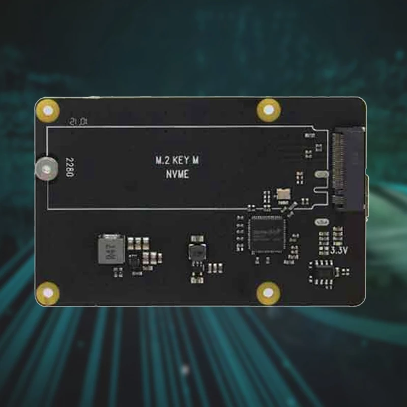X873 V1.2 NVME M.2 2280 SSD Expansion Board USB 3.0 Power Supply for Raspberry Pi 4B
X873 V1.2 NVME M.2 2280 SSD Expansion Board USB 3.0 Power Supply for Raspberry Pi 4B
