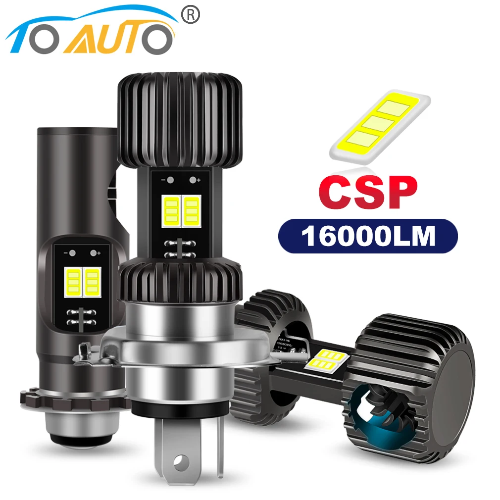 H4 H6 BA20D P15D Motorcycle Led Headlight Bulbs Hi Lo Beam Motorbike Headlight Lamp CSP Chips Scooter Lights with Fan 6000K
H4 H6 BA20D P15D Motorcycle Led Headlight Bulbs Hi Lo Beam Motorbike Headlight Lamp CSP Chips Scooter Lights with Fan 6000K