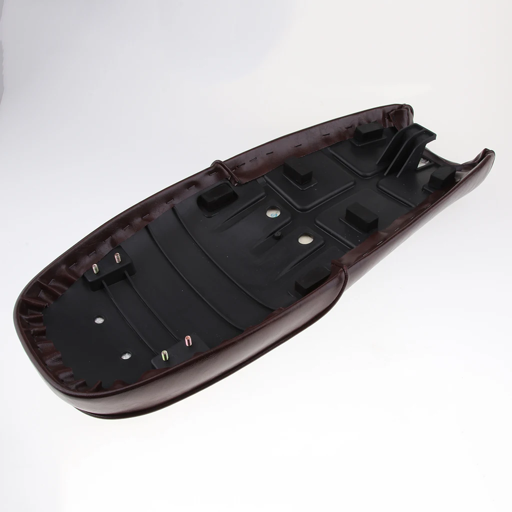Motorcycle Universal Seat Cafe Racer Vintage Saddle - Brown Automotive Extended Hump Cushion
Motorcycle Universal Seat Cafe Racer Vintage Saddle - Brown Automotive Extended Hump Cushion