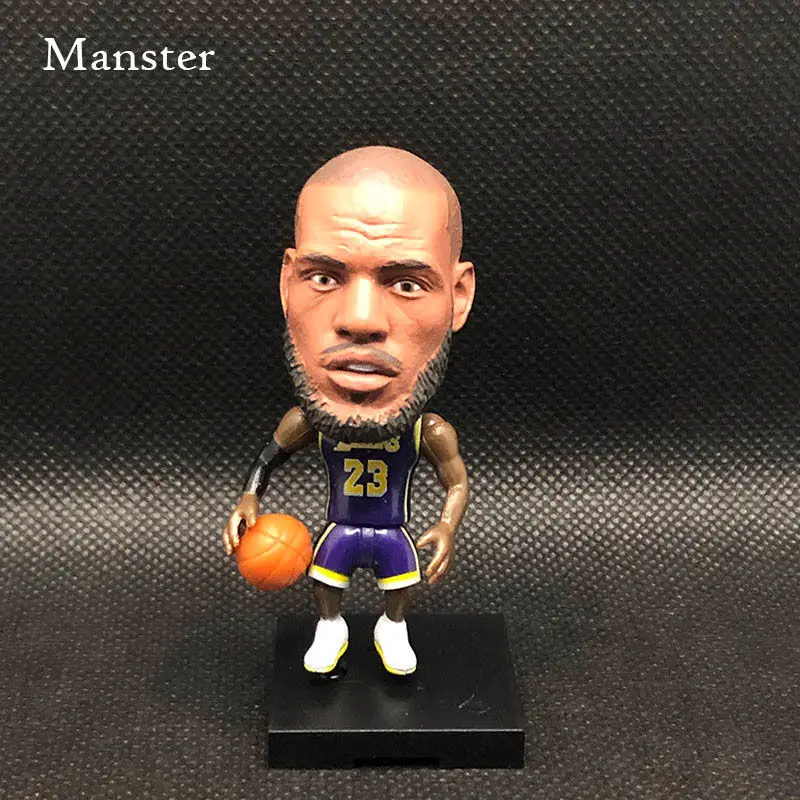 

6.5 Cm Q Version Doll nBa Lakers Kobe Curry James Owen Harden Doll Doll Decoration Hand-made Model Doll Boy Gift Birthday Gift