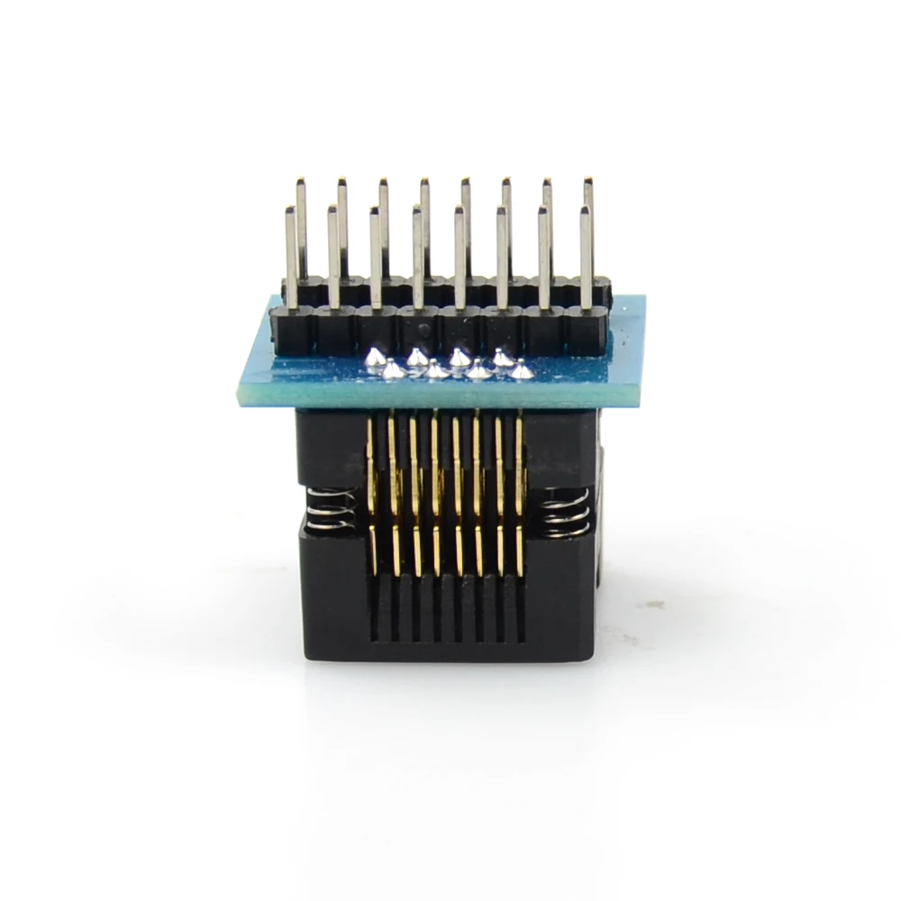 UPMELY SOIC8 SOP8 to DIP8 Wide-Body Seat 150mil Programmer Adapter Socket Blue SA602 IC Conversion Burner Convertidor Board
UPMELY SOIC8 SOP8 to DIP8 Wide-Body Seat 150mil Programmer Adapter Socket Blue SA602 IC Conversion Burner Convertidor Board