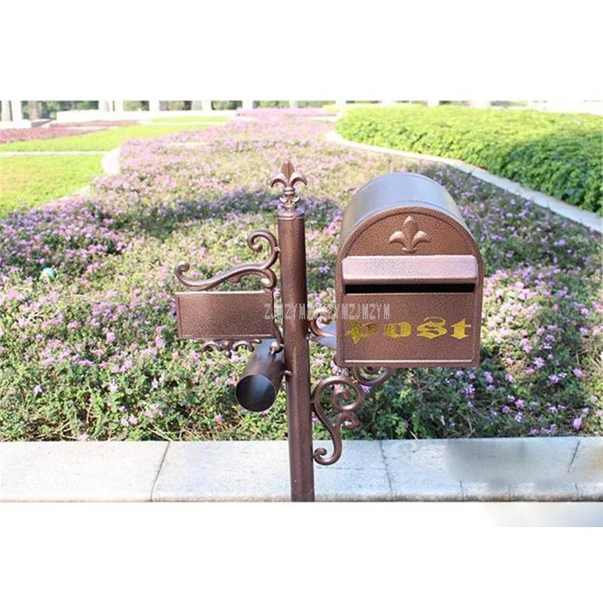 Vintage Security Stand Floor Mailbox Postbox Metal Aluminum Anti-rust Outdoor Garden Park Suggestion Post Box Letter Box 11022#
Vintage Security Stand Floor Mailbox Postbox Metal Aluminum Anti-rust Outdoor Garden Park Suggestion Post Box Letter Box 11022#