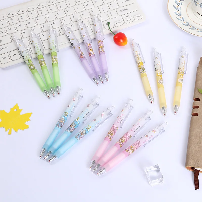 School supplies School office gel pen cute pen pens cute Transparent color press large capacity carbon pen bullet neutral pen
School supplies School office gel pen cute pen pens cute Transparent color press large capacity carbon pen bullet neutral pen
