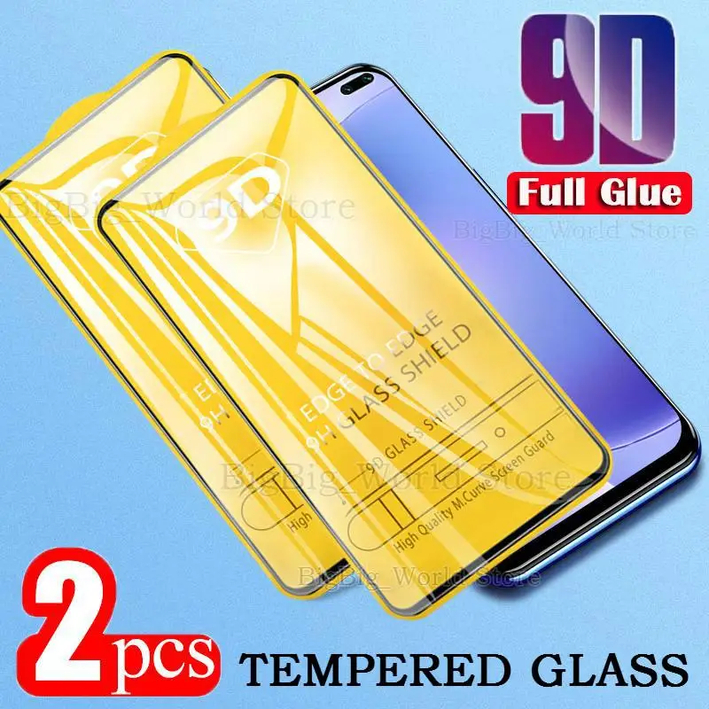 2 шт. 9D закаленное стекло для Xiaomi Mi 9T Redmi Note 9s 8 7 9 Pro Защитная пленка экрана note9 note8T 8A