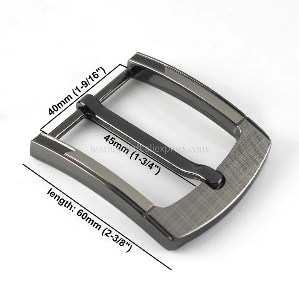 1pcs Metal 40mm Laser Belt Buckle Middle Center Half Bar Leather Bridle Halter Harness Fit for 37mm-39mm belt | Дом и сад