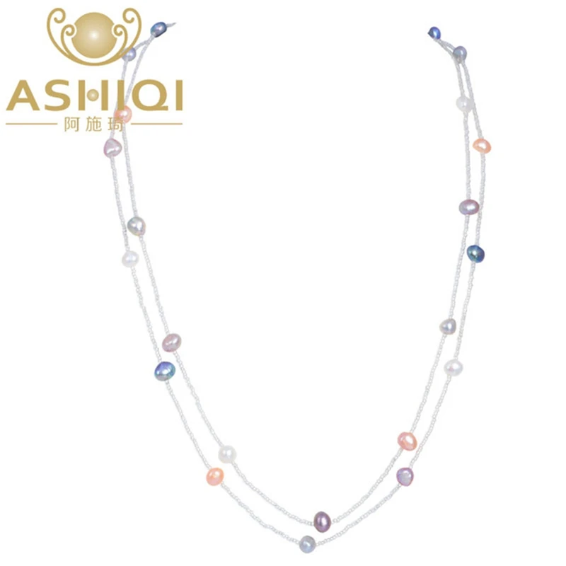 ASHIQI 120 см длинное разноцветный барокко жемчужное ожерелье из пресноводного жемчуга, ожерелье из хрустальных бусин, застежка из стерлингово...
ASHIQI 120 см длинное разноцветный барокко жемчужное ожерелье из пресноводного жемчуга, ожерелье из хрустальных бусин, застежка из стерлингово...