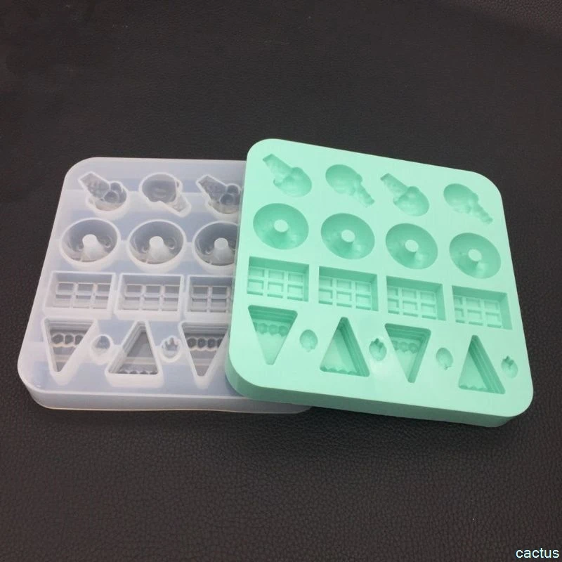 Silicone Resin Mold Simulated Food Doughnut Mold Resin Casting Pendant Earrings DIY Jewelry Tools
Silicone Resin Mold Simulated Food Doughnut Mold Resin Casting Pendant Earrings DIY Jewelry Tools