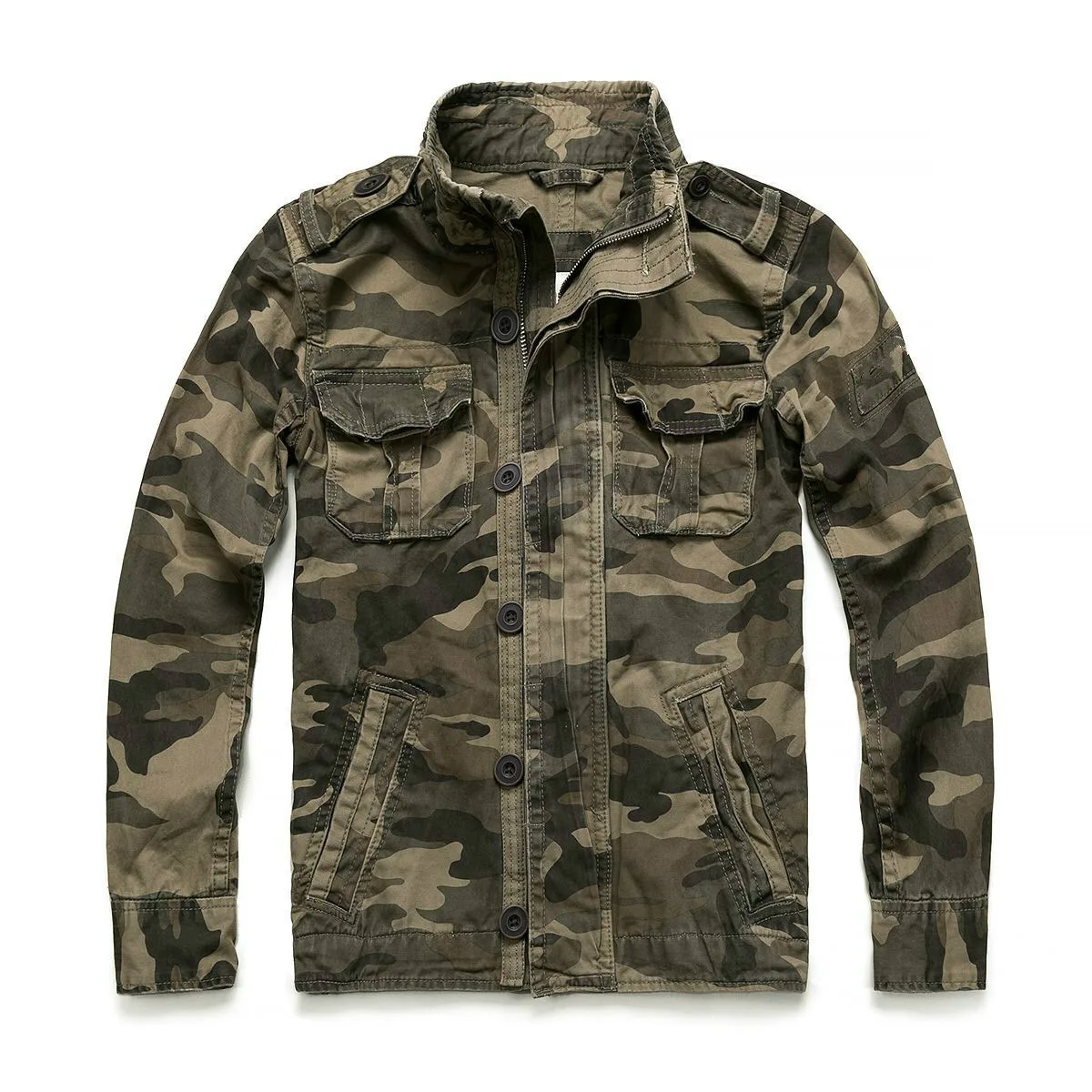 Casual Wear Mens Oversized Camo Jacket Sportswear Thick Denim Jacket Men Overall Green Military Winter Camouflage Coat Male XXL
Casual Wear Mens Oversized Camo Jacket Sportswear Thick Denim Jacket Men Overall Green Military Winter Camouflage Coat Male XXL