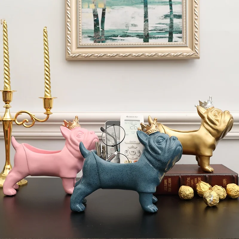 French Bulldog Figurines Key Organizer Animals Storage Box Resin Art&Craft Home Decoration Accessories For Living Room X3940
French Bulldog Figurines Key Organizer Animals Storage Box Resin Art&Craft Home Decoration Accessories For Living Room X3940