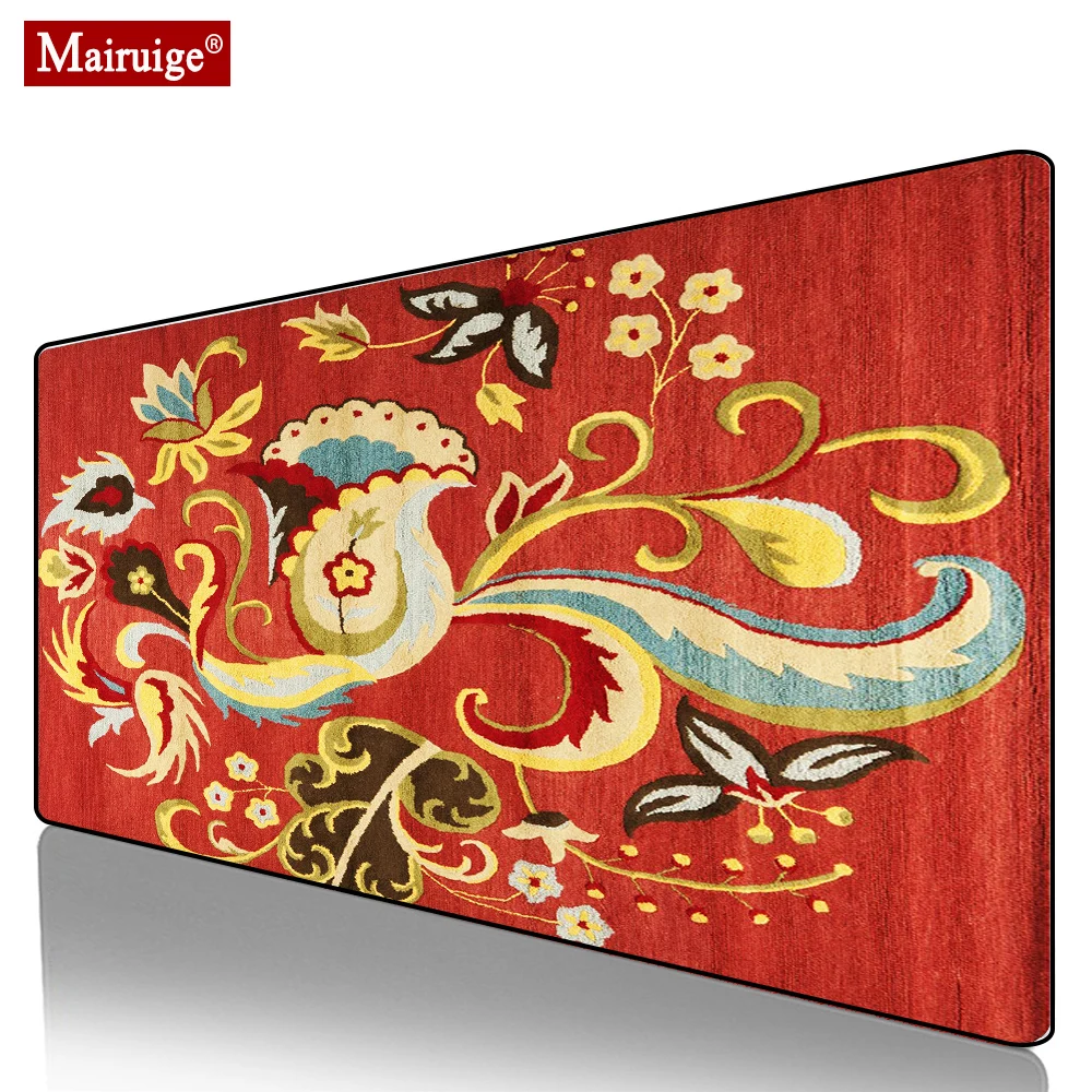 Persian Rug Orange Mouse Pad XXL Gamer Desk Mat Padmouse Large Keyboard Pad Gaming MousePad 90x40/70x30cm for Laptop Table Pads
Persian Rug Orange Mouse Pad XXL Gamer Desk Mat Padmouse Large Keyboard Pad Gaming MousePad 90x40/70x30cm for Laptop Table Pads