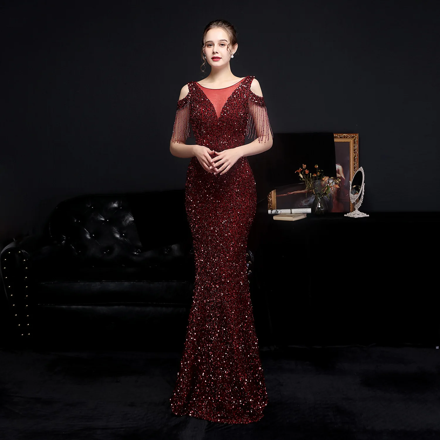 Zaraing dress 2021 Party sexy dress long skirt shoulder high-end design party evening dress trafaluc zaras Slim fishtail skirt 
Zaraing dress 2021 Party sexy dress long skirt shoulder high-end design party evening dress trafaluc zaras Slim fishtail skirt