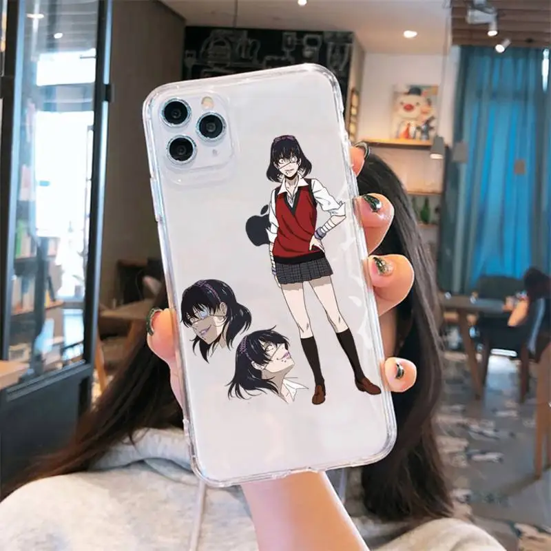 Crazy Excitement Manga Kakegurui Phone Case Transparent for iPhone 6 7 8 11 12 s mini pro X XS XR MAX Plus cover funda shell 
Crazy Excitement Manga Kakegurui Phone Case Transparent for iPhone 6 7 8 11 12 s mini pro X XS XR MAX Plus cover funda shell