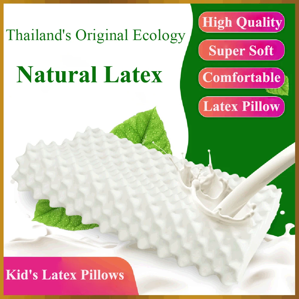 Latex Pillow Natural Latex Pillow Massage Particles Adult Latex Pillow Child Latex Pillow Soft, Comfortable, Breathable, Refr
Latex Pillow Natural Latex Pillow Massage Particles Adult Latex Pillow Child Latex Pillow Soft, Comfortable, Breathable, Refr