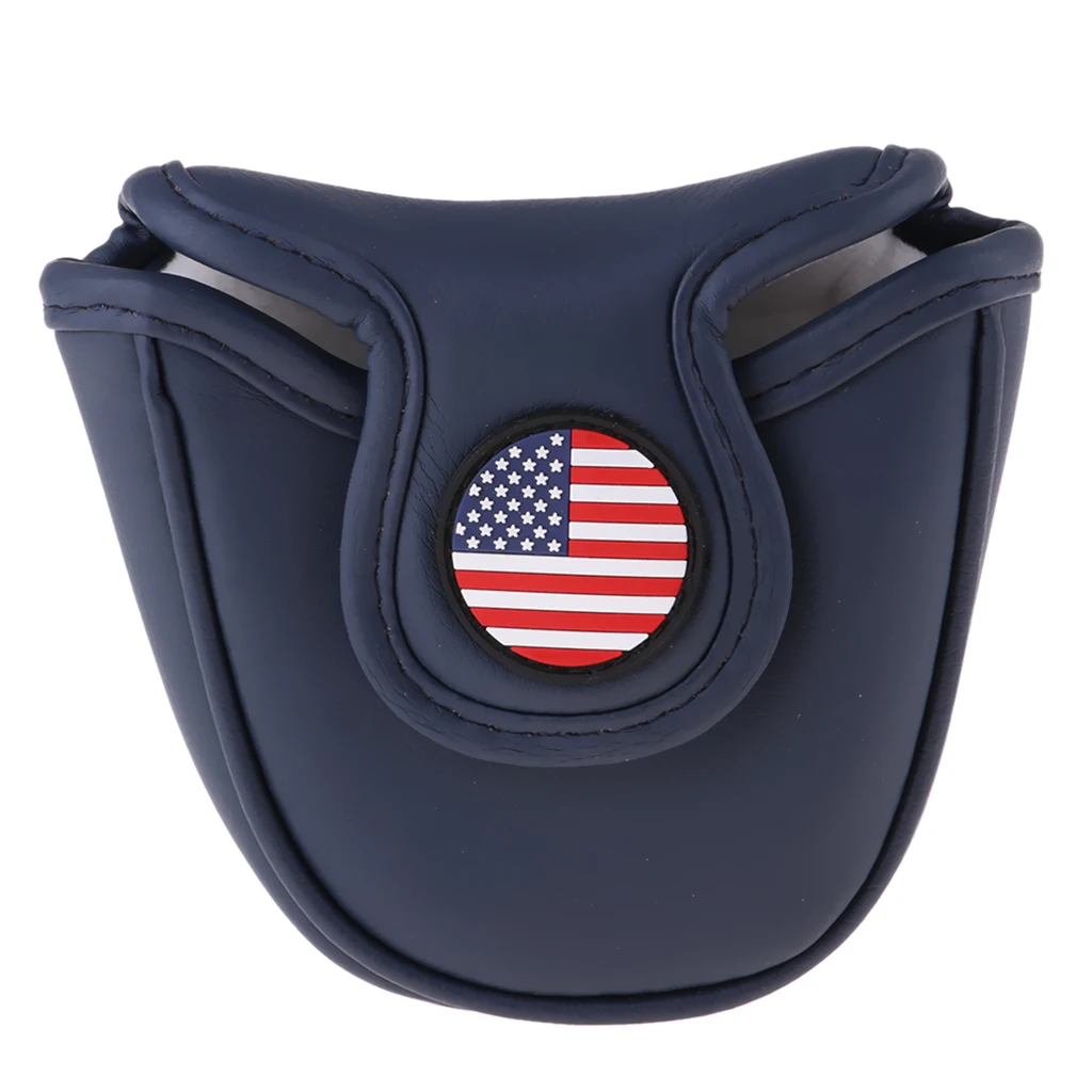 Golf Putter Cover Headcovers Mallet Club Protector & Magnetic Bar Closure for
Golf Putter Cover Headcovers Mallet Club Protector & Magnetic Bar Closure for