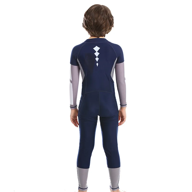 New Style Kid's Swimwear Diving Suit Boys' One-Piece Long-Sleeved Snorkeling Surfing Sunscreen Swimsuit 
New Style Kid's Swimwear Diving Suit Boys' One-Piece Long-Sleeved Snorkeling Surfing Sunscreen Swimsuit