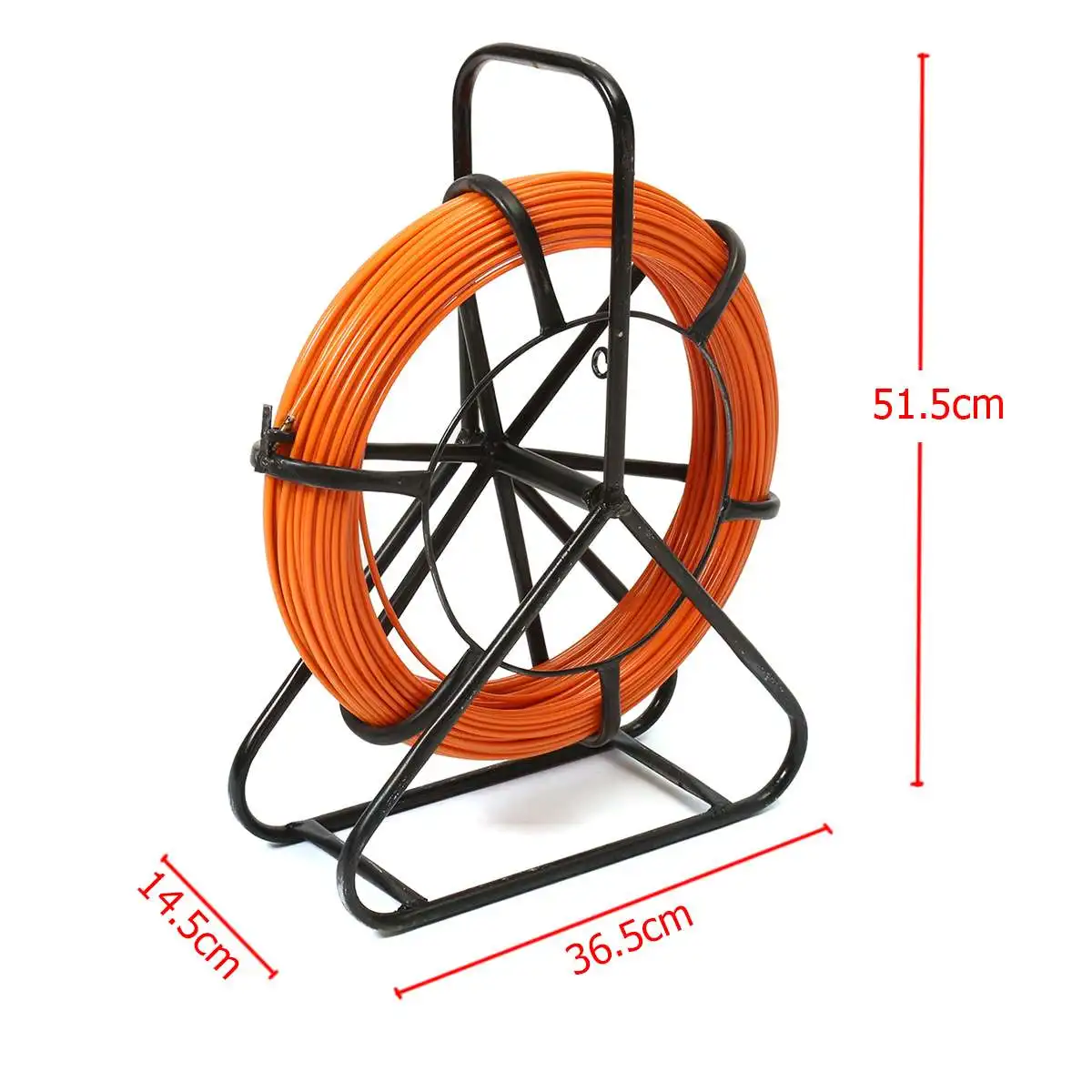 100M 4.5mm Fiberglass Fish Tape Reel Puller Conduit Ducting Rodder Pulling Wire Cable Ducting Rodder Pulling Wire Cable Puller
100M 4.5mm Fiberglass Fish Tape Reel Puller Conduit Ducting Rodder Pulling Wire Cable Ducting Rodder Pulling Wire Cable Puller