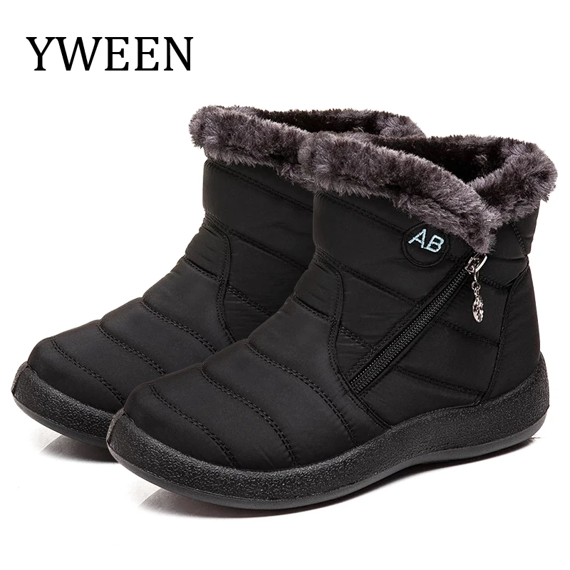 YWEEN Plus Size Women's Boots Platform Zipper Shoes Ladies Waterproof Warm Ankle Snow Boots 2021 Fashionable Female Footwear
YWEEN Plus Size Women's Boots Platform Zipper Shoes Ladies Waterproof Warm Ankle Snow Boots 2021 Fashionable Female Footwear