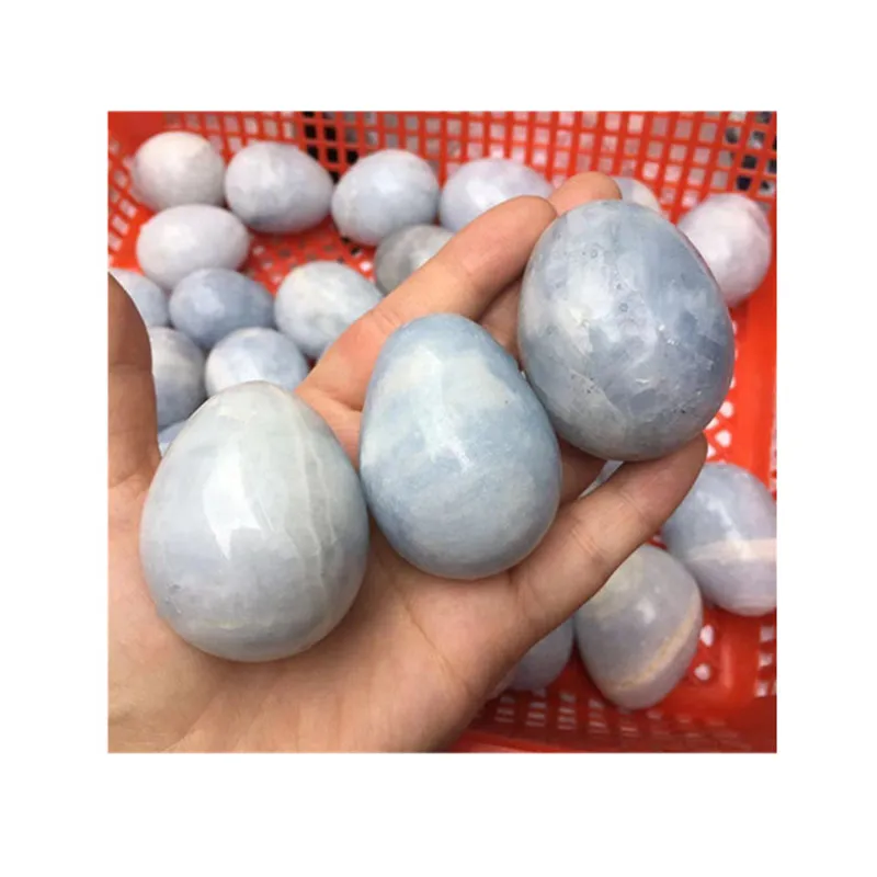 Natural crystal crafts spiritual healing stones celestite egg for Home Decoration
Natural crystal crafts spiritual healing stones celestite egg for Home Decoration