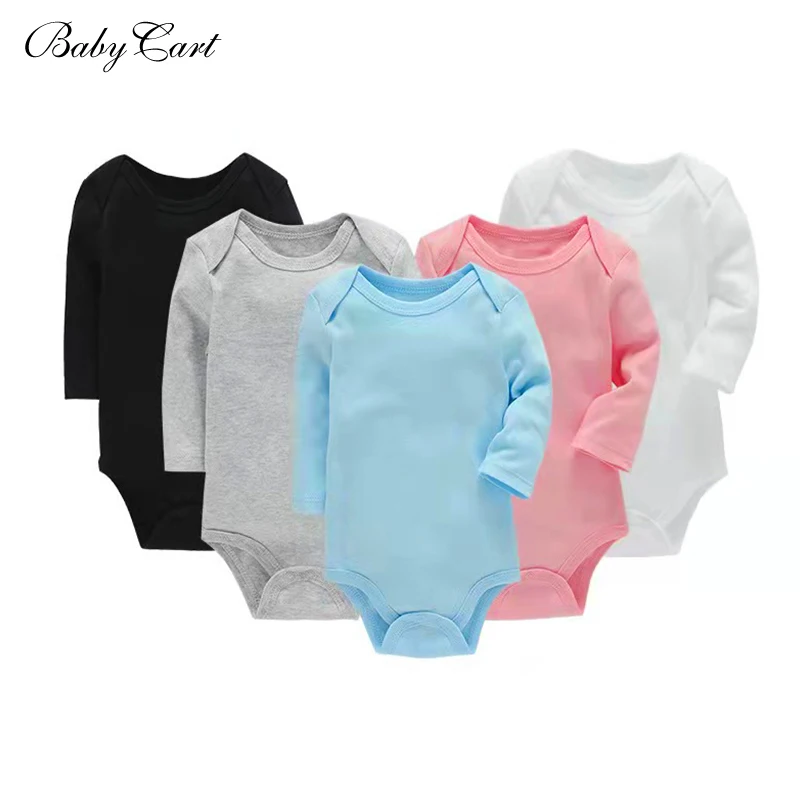 Baby Spring and Summer Rompers Solid Color Cotton O-neck Bodysuits for Boys and Girls Clothes
Baby Spring and Summer Rompers Solid Color Cotton O-neck Bodysuits for Boys and Girls Clothes