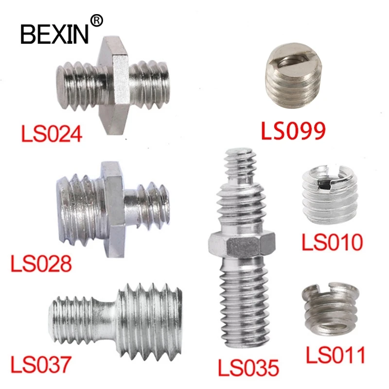BEXIN Camera Quick Release Screw Set Metal Multi-Style Quick Release Adapter Link Screw Suitable for SLR Camera Tripod Monopod
BEXIN Camera Quick Release Screw Set Metal Multi-Style Quick Release Adapter Link Screw Suitable for SLR Camera Tripod Monopod