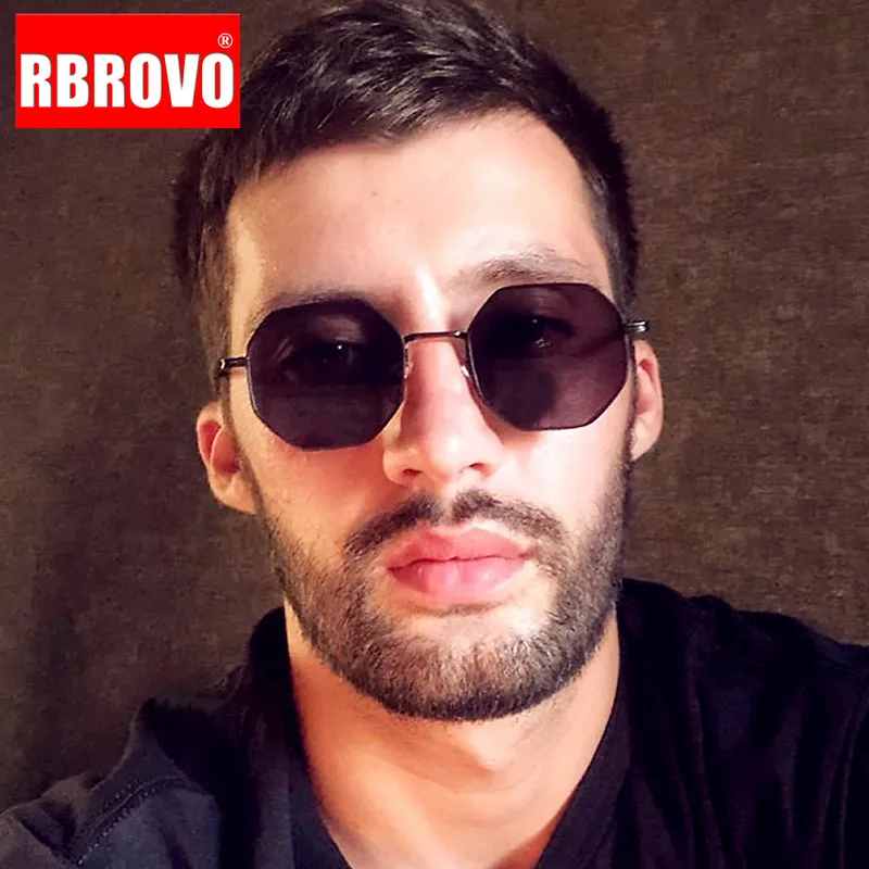 RBROVO 2021 Polygon Retro Sunglasse Men 2021 Brand Designer Glasses Men/Women Brand Eyeglasses For Men Vintage Oculos De Sol
RBROVO 2021 Polygon Retro Sunglasse Men 2021 Brand Designer Glasses Men/Women Brand Eyeglasses For Men Vintage Oculos De Sol