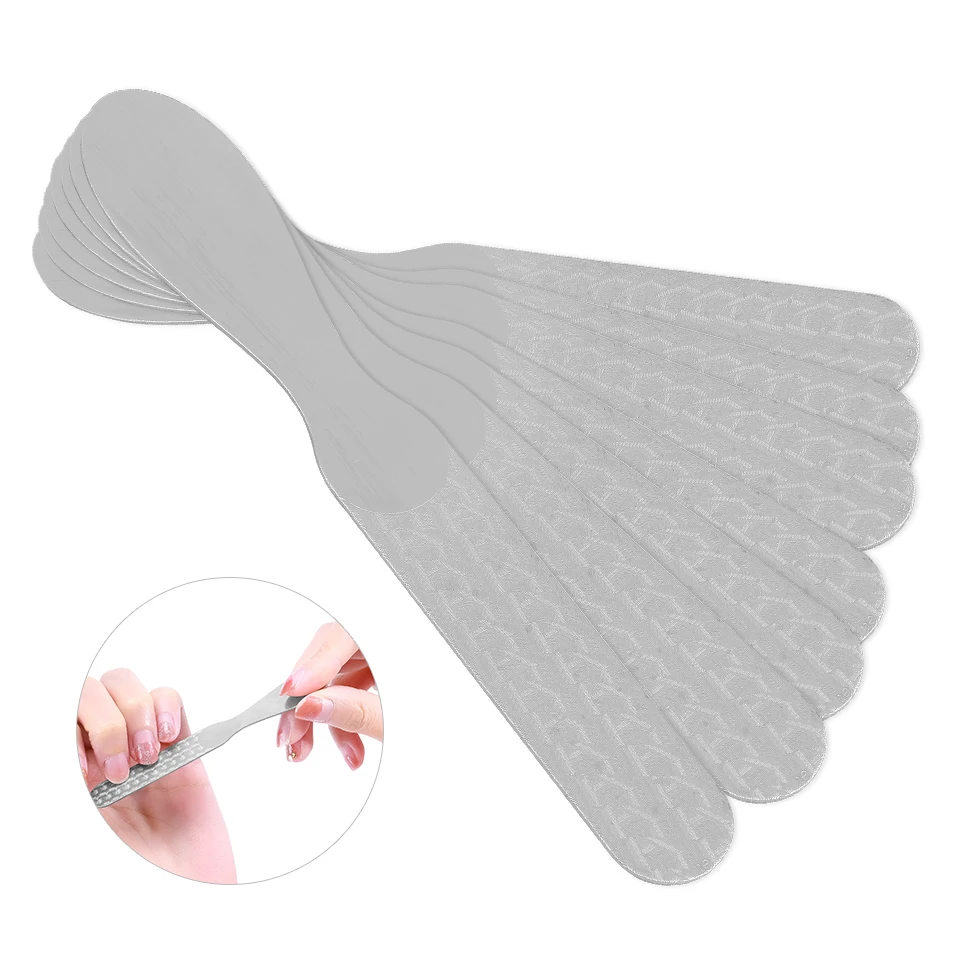 1PC Stainless Steel Nail File Silver Frosted Surface For Grinding Polishing Nail Art Manicure Pedicure Tools Fingernail Trimming
1PC Stainless Steel Nail File Silver Frosted Surface For Grinding Polishing Nail Art Manicure Pedicure Tools Fingernail Trimming