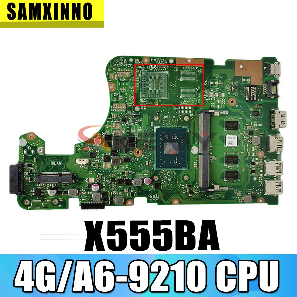 Материнская плата для ноутбука Akemy X555BA MB._ 4G/A6-9210 Материнская плата ASUS X555BA X555BP X555B X555QG X555QA X555Q 90NB0D20-R00040
Материнская плата для ноутбука Akemy X555BA MB._ 4G/A6-9210 Материнская плата ASUS X555BA X555BP X555B X555QG X555QA X555Q 90NB0D20-R00040
