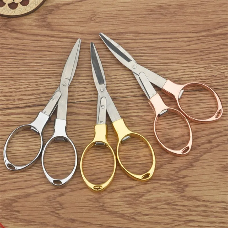 1pcs Stainless Steel Pocket Scissors Beard Eyebrow Facial Hairs False Eyelashes Trimmer Folding Glasses Shaped Fishing Scissors
1pcs Stainless Steel Pocket Scissors Beard Eyebrow Facial Hairs False Eyelashes Trimmer Folding Glasses Shaped Fishing Scissors