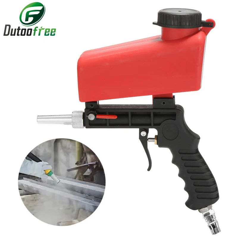 90psi Portable Manual Gravity Sandblasting Gun Aluminium Pneumatic Sand Pump Rust Removal Spraying Tool Blasting Power Machine
90psi Portable Manual Gravity Sandblasting Gun Aluminium Pneumatic Sand Pump Rust Removal Spraying Tool Blasting Power Machine