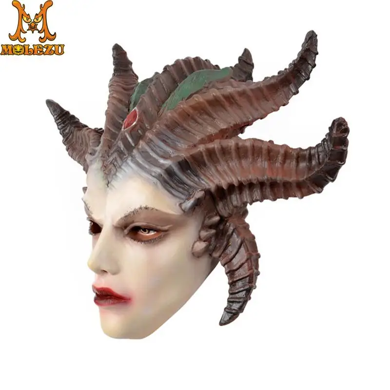 Molezu Хэллоуин Diablo Латексная Маска Костюм для взрослой вечеринки маска хоррор карнавальный костюм Косплэй вечеринки реквизит
Molezu Хэллоуин Diablo Латексная Маска Костюм для взрослой вечеринки маска хоррор карнавальный костюм Косплэй вечеринки реквизит