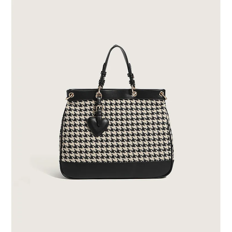 Handbag Lady Houndstooth Tote Bag 2021 New Fashion Handbag Canvas Bag Large Capacity Shoulder Bag Womens Bag Crossbody Bag
Handbag Lady Houndstooth Tote Bag 2021 New Fashion Handbag Canvas Bag Large Capacity Shoulder Bag Womens Bag Crossbody Bag