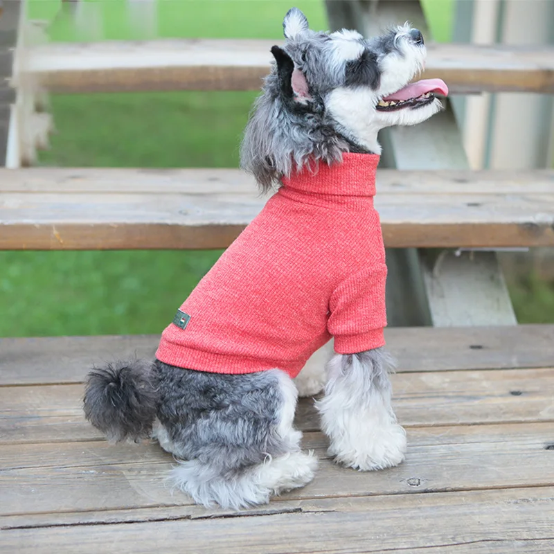 Pet Clothing Turtleneck Sweater Teddy Dog Fat Dog Bottom Jacket Fall Winter Clothing
Pet Clothing Turtleneck Sweater Teddy Dog Fat Dog Bottom Jacket Fall Winter Clothing