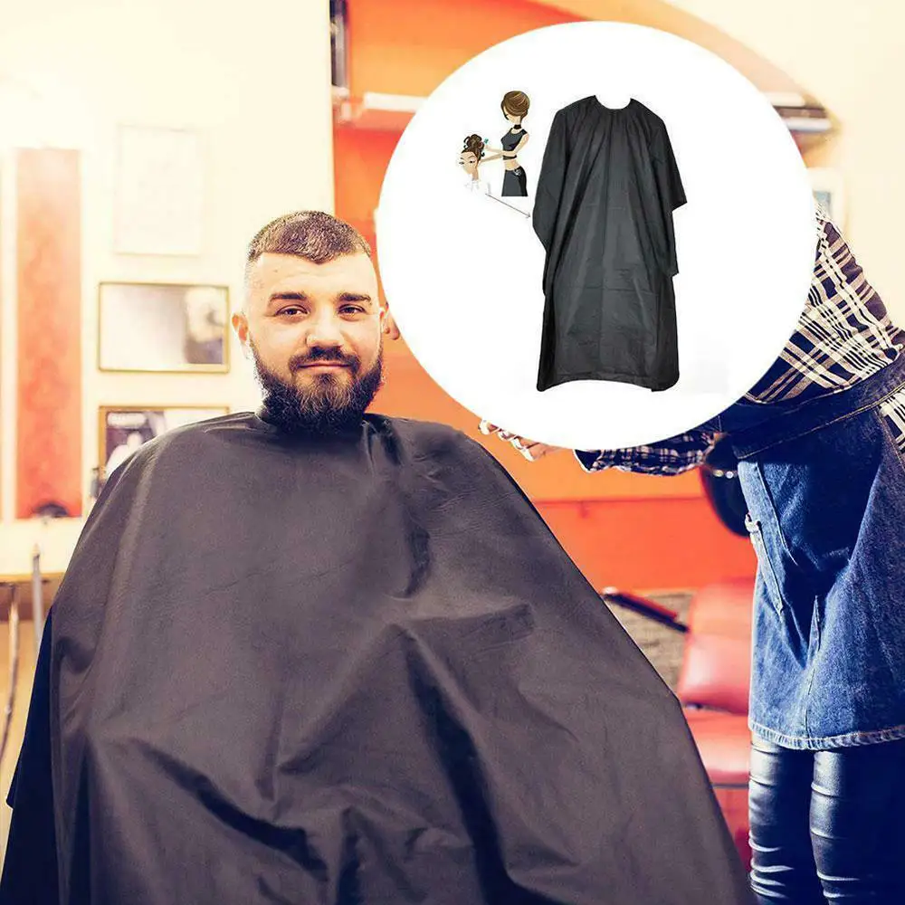 Black Waterproof Salon Hair Cut Hairdressing Hairdresser Barber Cape Cover New Haircut Cloth Black
Black Waterproof Salon Hair Cut Hairdressing Hairdresser Barber Cape Cover New Haircut Cloth Black