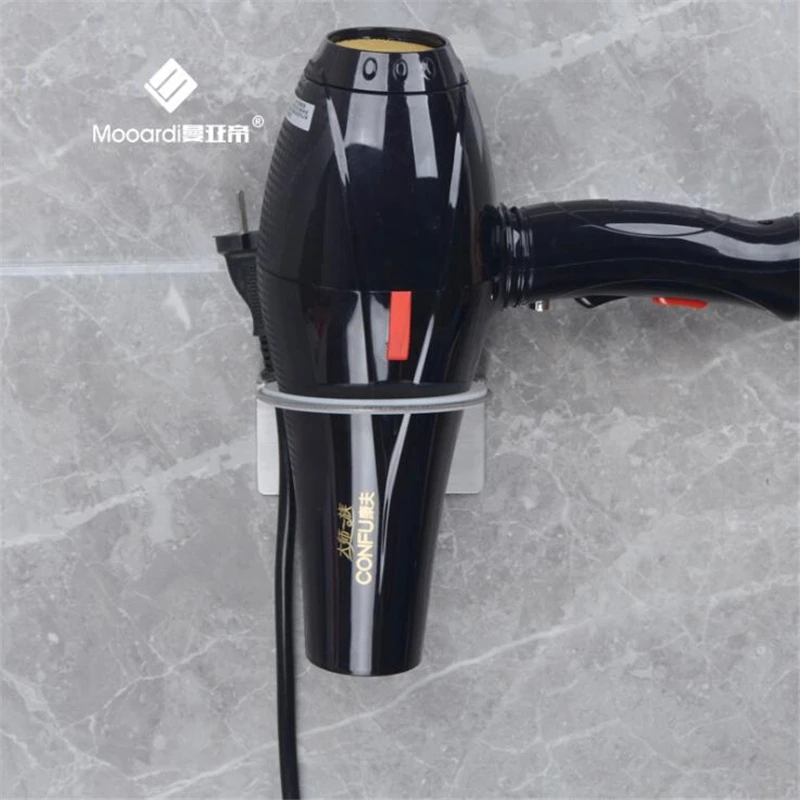 Wall-Mounted Hair Dryer Hold Stainless Steel Bathroom Shelf Storage Hairdryer Holders Rack Organizer For Hairdryer
Wall-Mounted Hair Dryer Hold Stainless Steel Bathroom Shelf Storage Hairdryer Holders Rack Organizer For Hairdryer