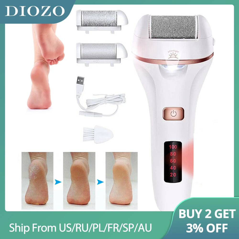Шлифовальная Пилка DIOZO для ног, Usb-устройство для удаления огрубевшей кожи, с 2 шлифовальными головками, инструмент для ухода за ногами
Шлифовальная Пилка DIOZO для ног, Usb-устройство для удаления огрубевшей кожи, с 2 шлифовальными головками, инструмент для ухода за ногами
