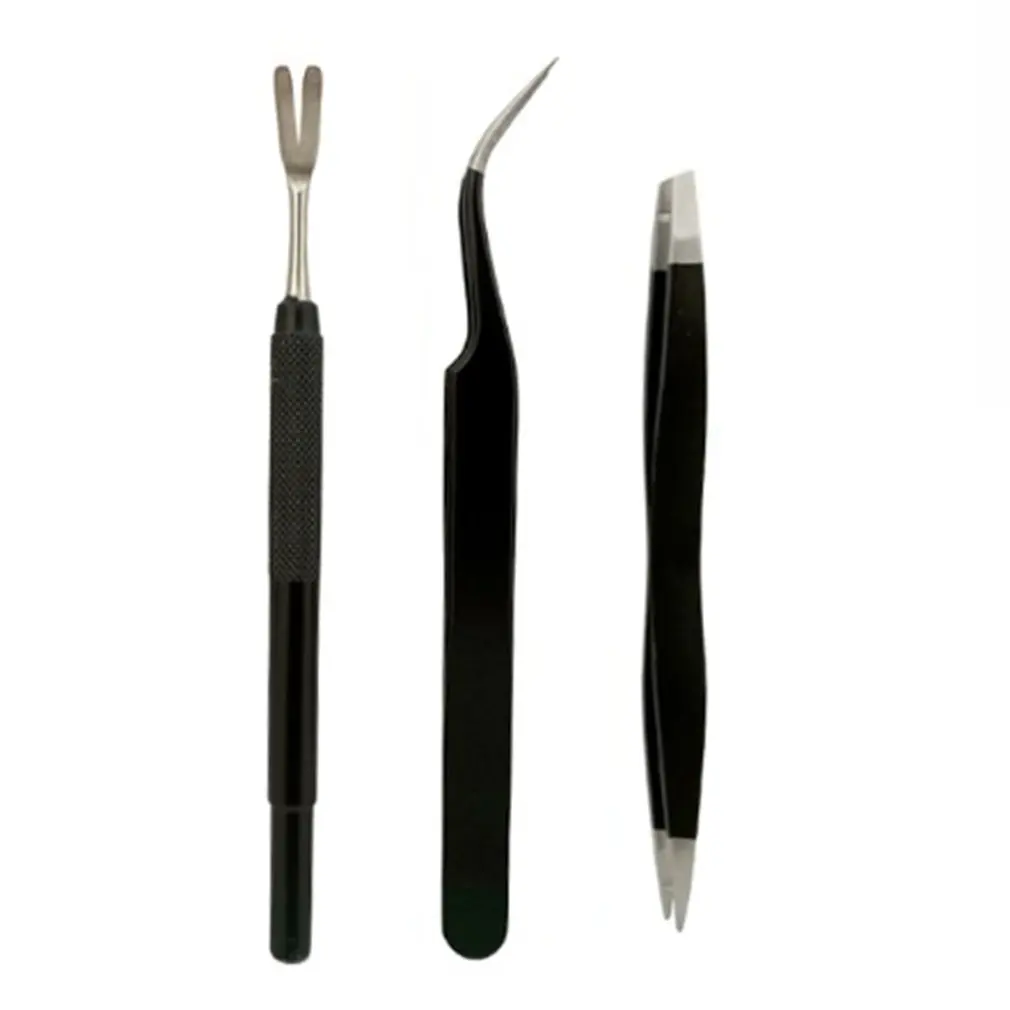 3 Pcs Remover Kit Stainless Steel Tick Removal Tweezers For Pet Dog Cat Sharpness Mirror Polished Surface Tweezers
3 Pcs Remover Kit Stainless Steel Tick Removal Tweezers For Pet Dog Cat Sharpness Mirror Polished Surface Tweezers
