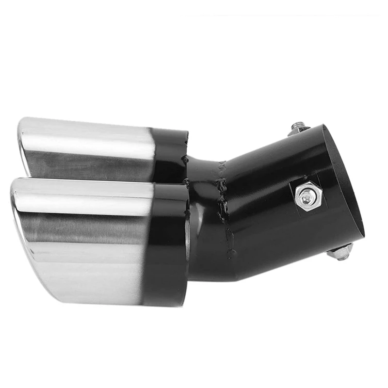Tail Throat Exhaust, Stainless Steel Trolley Dual Exhaust Tip Tail Pipe Car Accessories
Tail Throat Exhaust, Stainless Steel Trolley Dual Exhaust Tip Tail Pipe Car Accessories