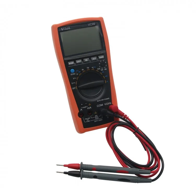 VICHY/VICI VC99 3 6/7 Ammeter Voltmeter Temperature Tester Auto Range Digital Multimeter