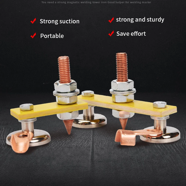 Electric Welding Auxiliary Fixing Tool Strong Suction Durable Portable Electric Welding Artifact Copper Wire Tail Wire Clip
Electric Welding Auxiliary Fixing Tool Strong Suction Durable Portable Electric Welding Artifact Copper Wire Tail Wire Clip