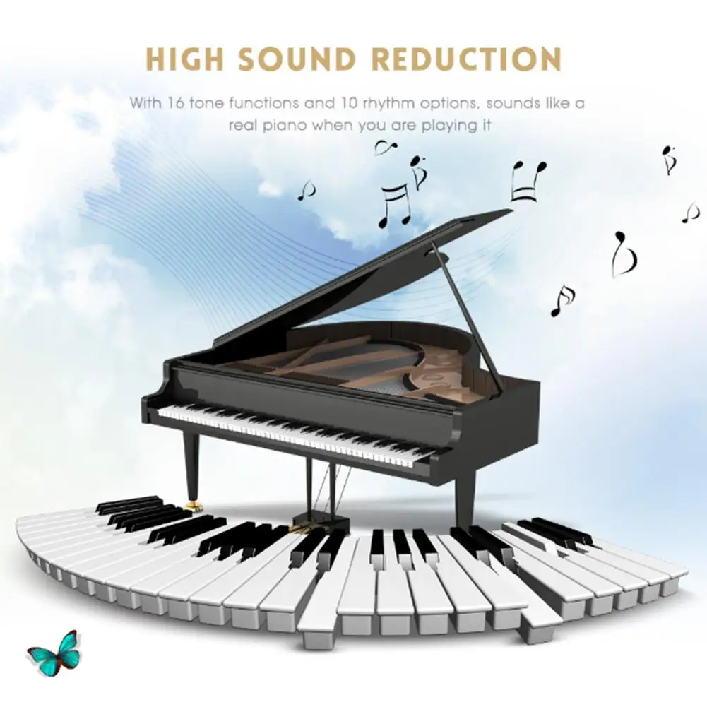 Portable 49-Key Flexible Silicone Roll Up Piano Folding Electronic Keyboard Flexible Silicone Electronic Roll Up Piano
Portable 49-Key Flexible Silicone Roll Up Piano Folding Electronic Keyboard Flexible Silicone Electronic Roll Up Piano