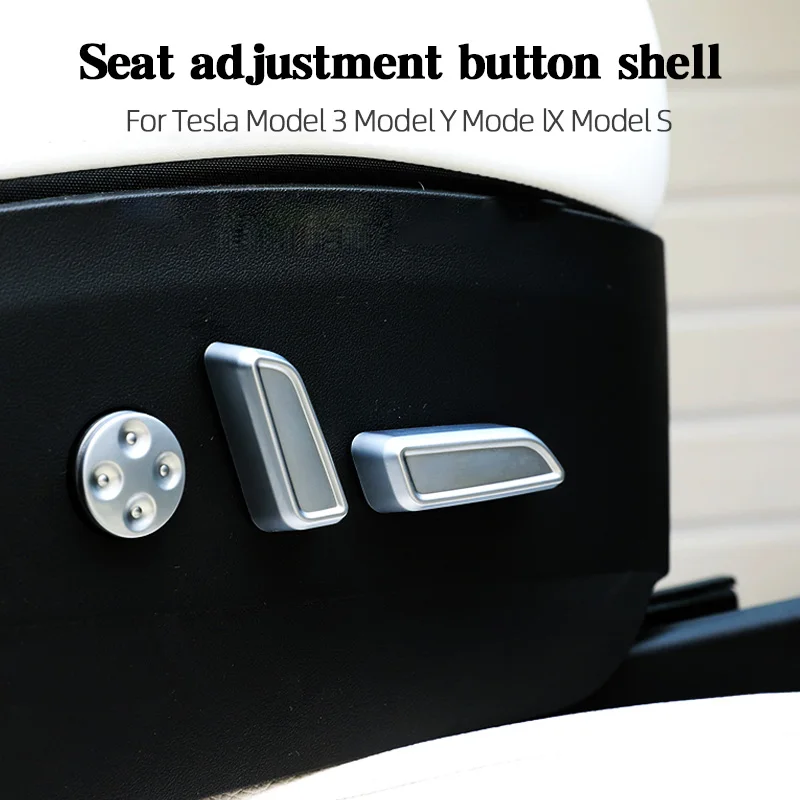 For Tesla Model 3 Model Y Mode lX Model SE lectric Seat Button Shell Motion Adjustment Button Cover Interior Modification
For Tesla Model 3 Model Y Mode lX Model SE lectric Seat Button Shell Motion Adjustment Button Cover Interior Modification